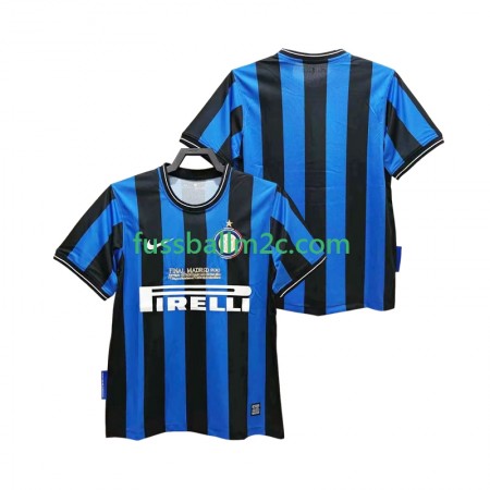 Fußballtrikots Inter Mailand 2009 2010 Retro Heim Trikotsatz